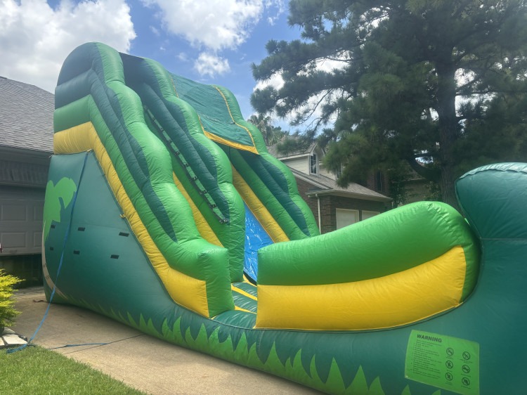 16 Foot Tropical Slide